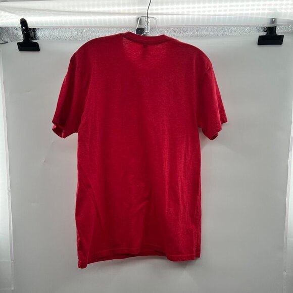 Next Level Apparel Women's Santa T-Shirt Red/White Size Medium - Picture 7 of 9